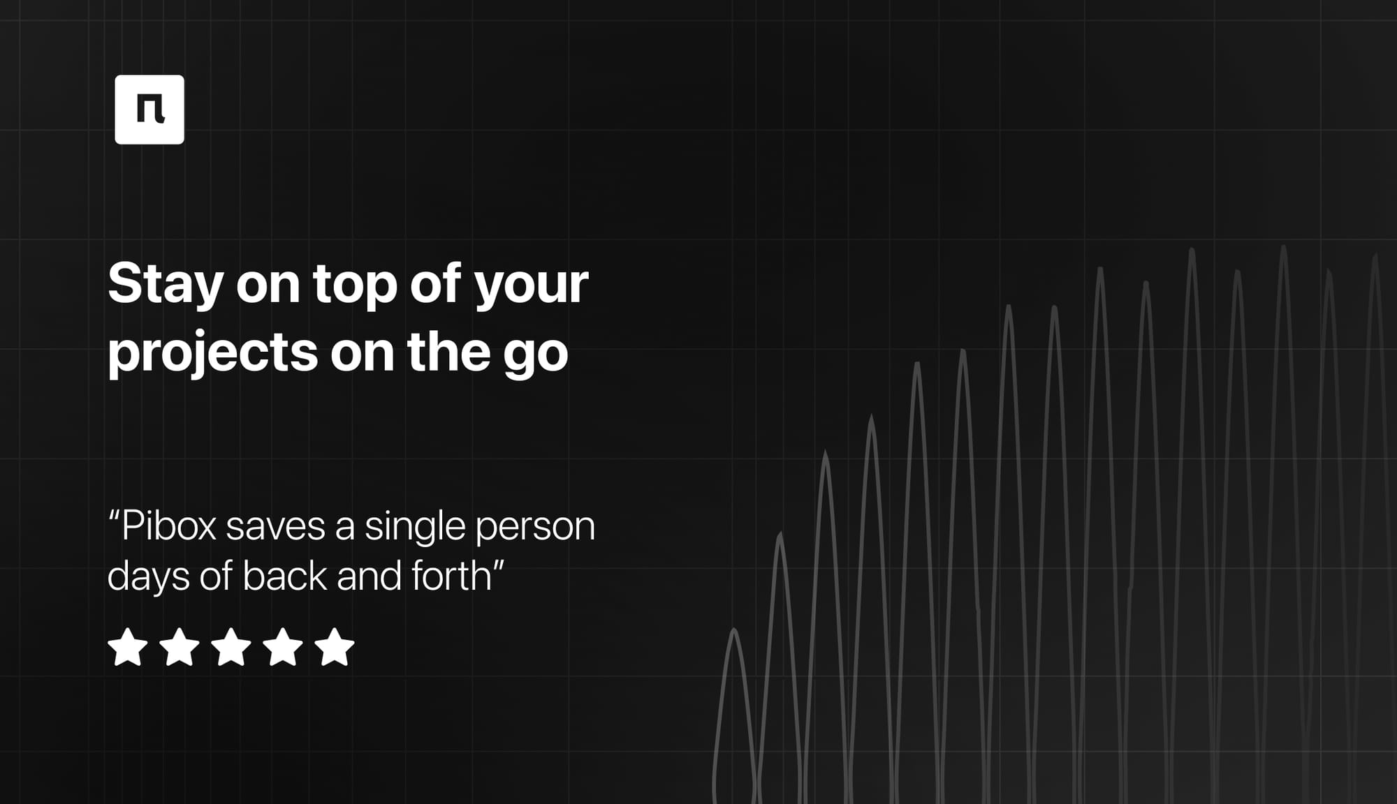 Pibox iOS app for mobile phones