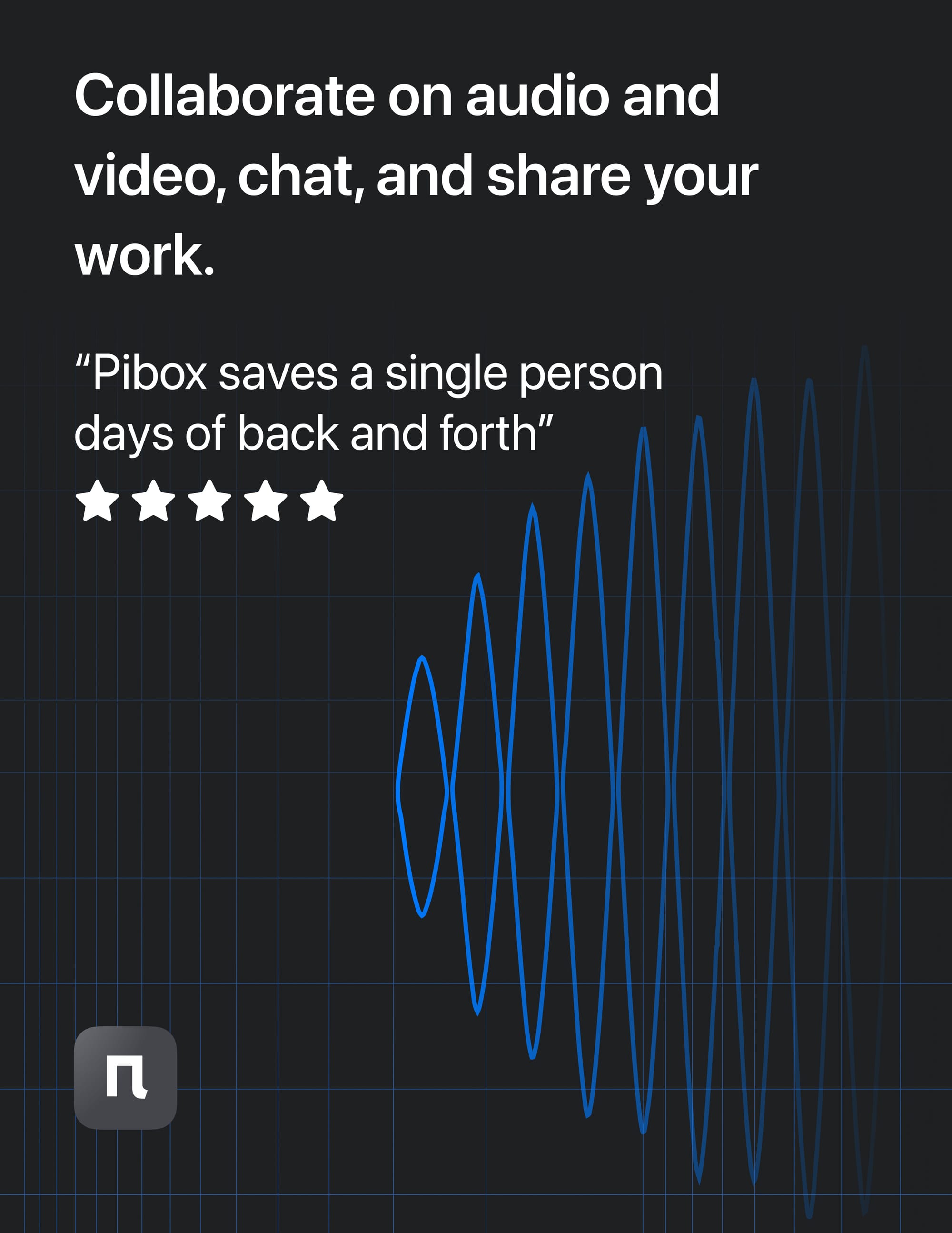Pibox iOS app saves time