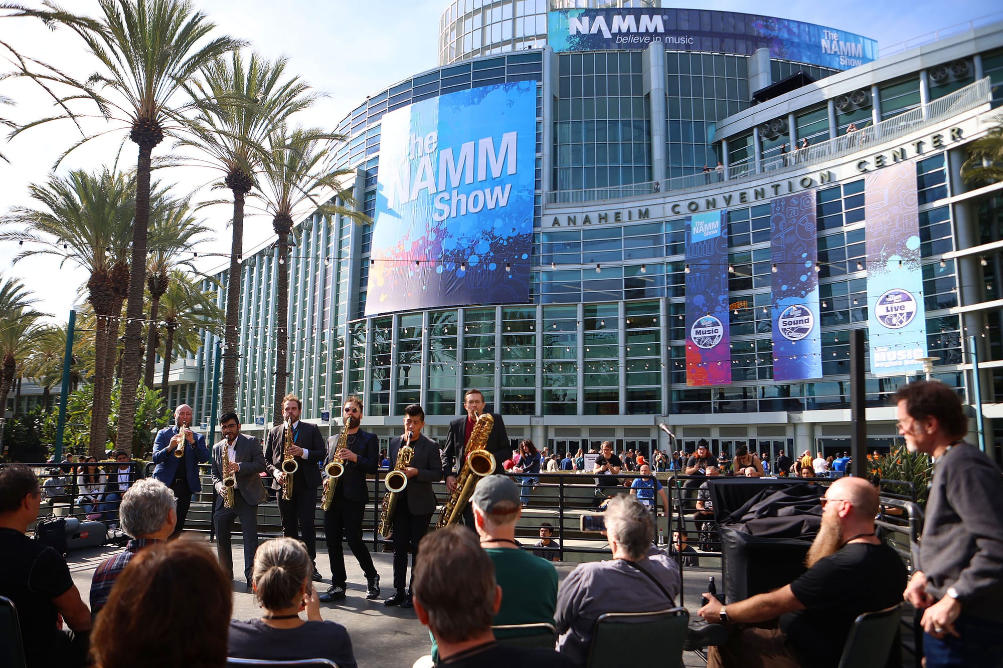 NAMM Show 2026 Anaheim conference musicians